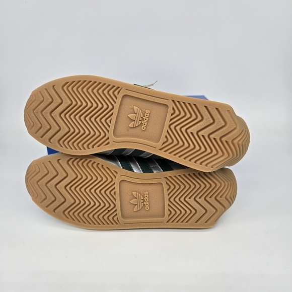 Adidas Country OG Women’s Sneakers Silver Metallic/Collegiate Green Size 7.5 New - Picture 7 of 8